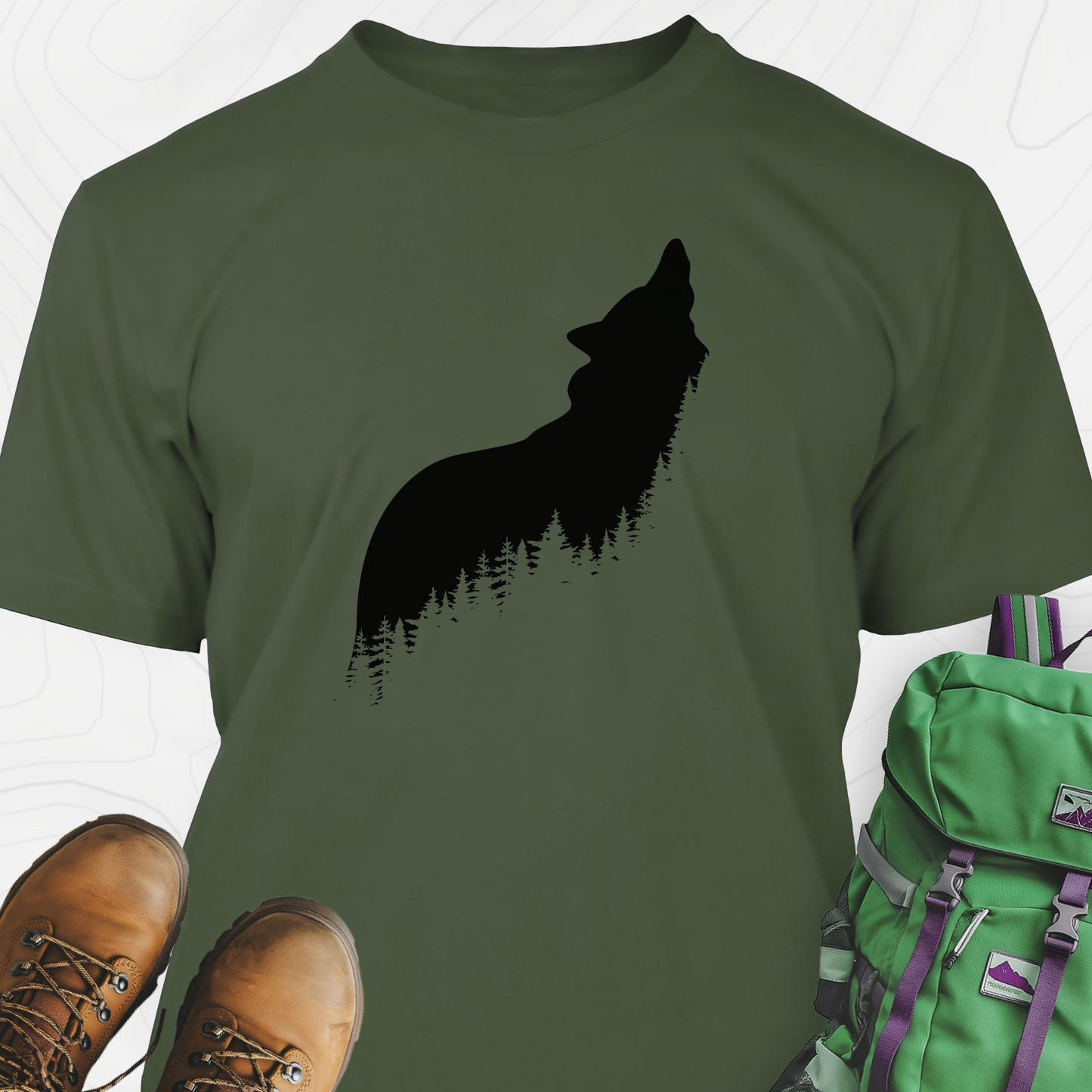 Wolf Trees T-Shirt
