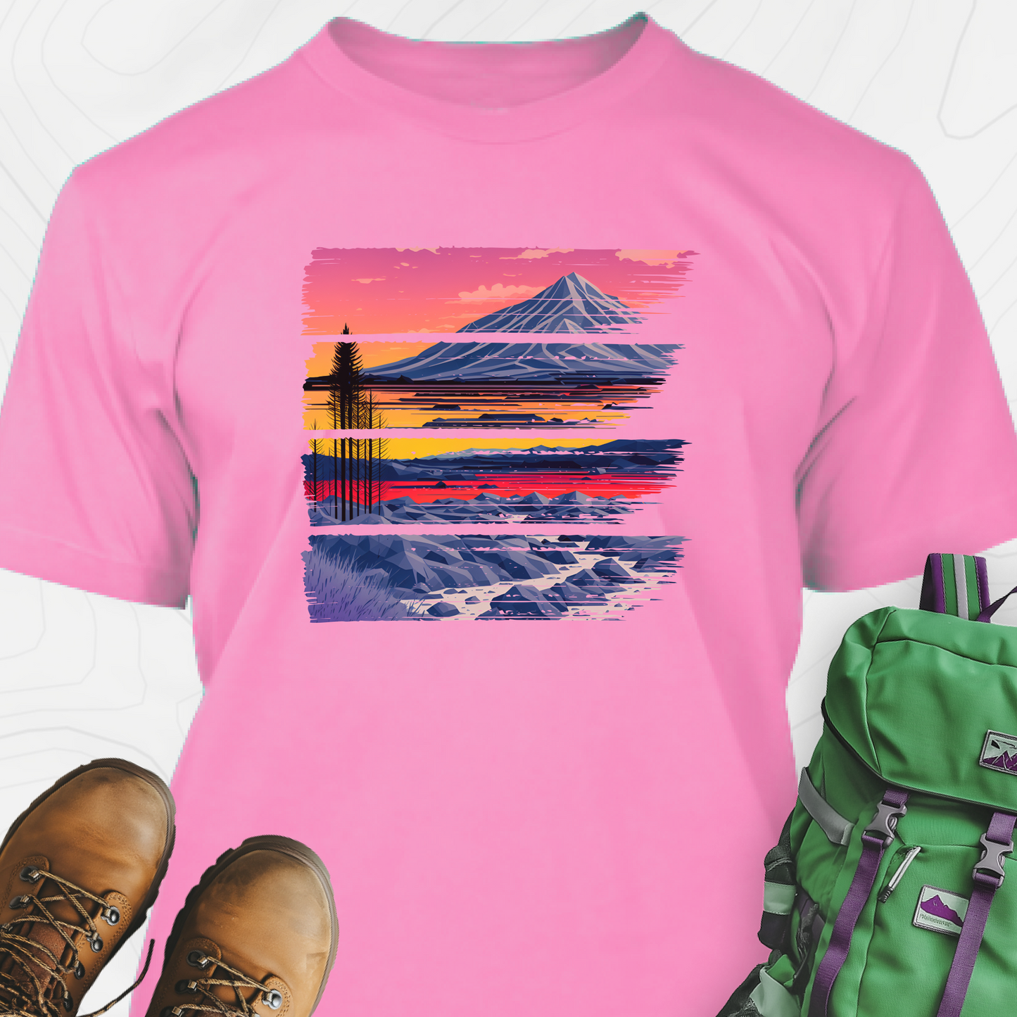 Retro Sunset T-Shirt