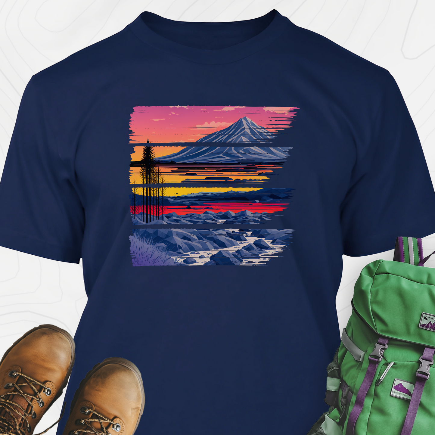 Retro Sunset T-Shirt
