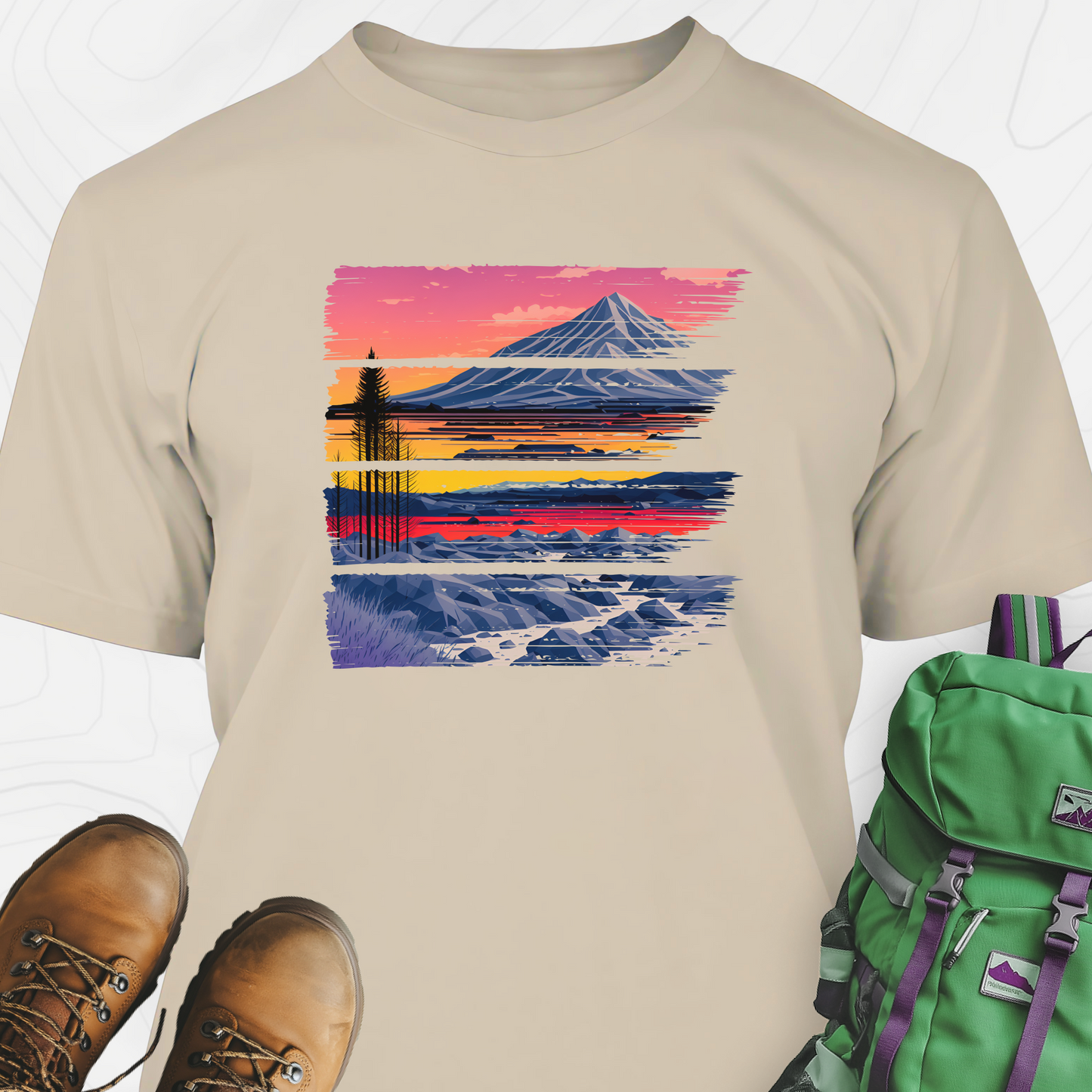 Retro Sunset T-Shirt