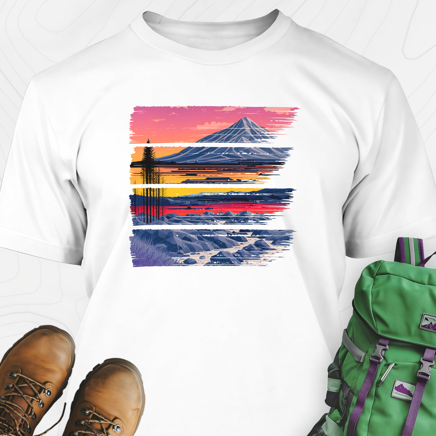 Retro Sunset T-Shirt