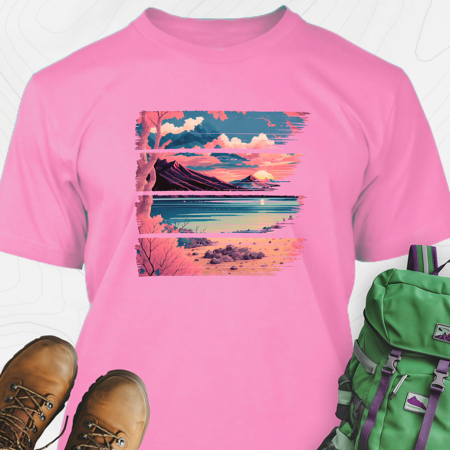 Pink Sunset T-Shirt