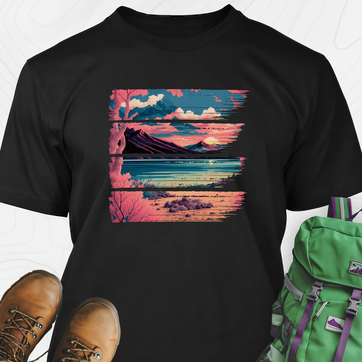 Pink Sunset T-Shirt