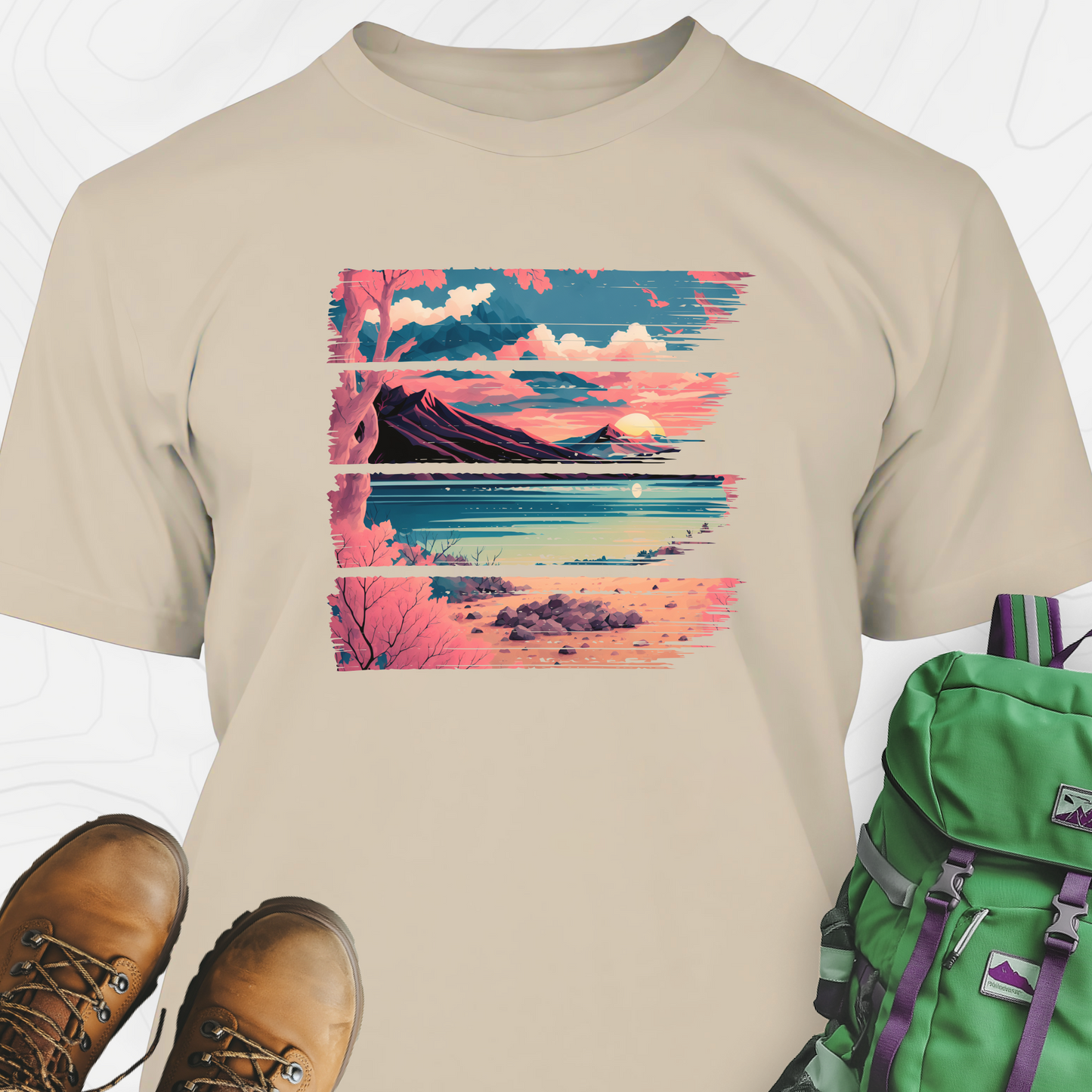 Pink Sunset T-Shirt
