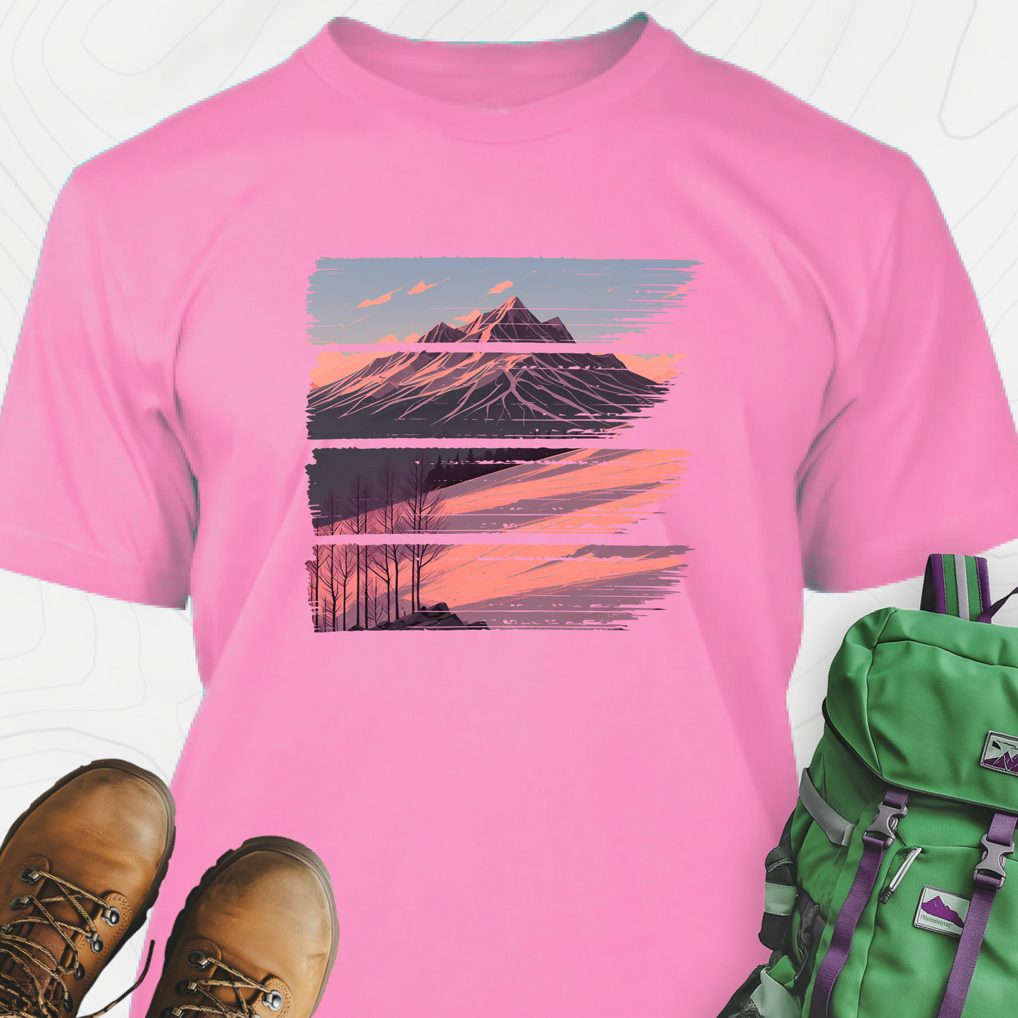 Retro Mountains T-Shirt