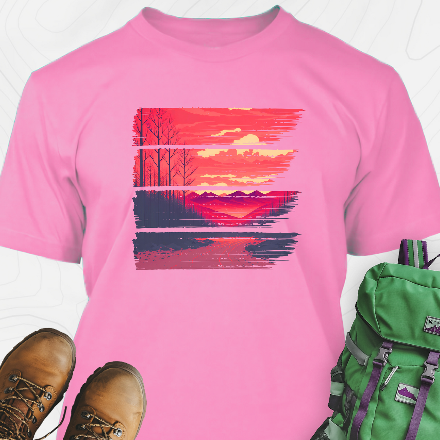 Red Sunset T-Shirt