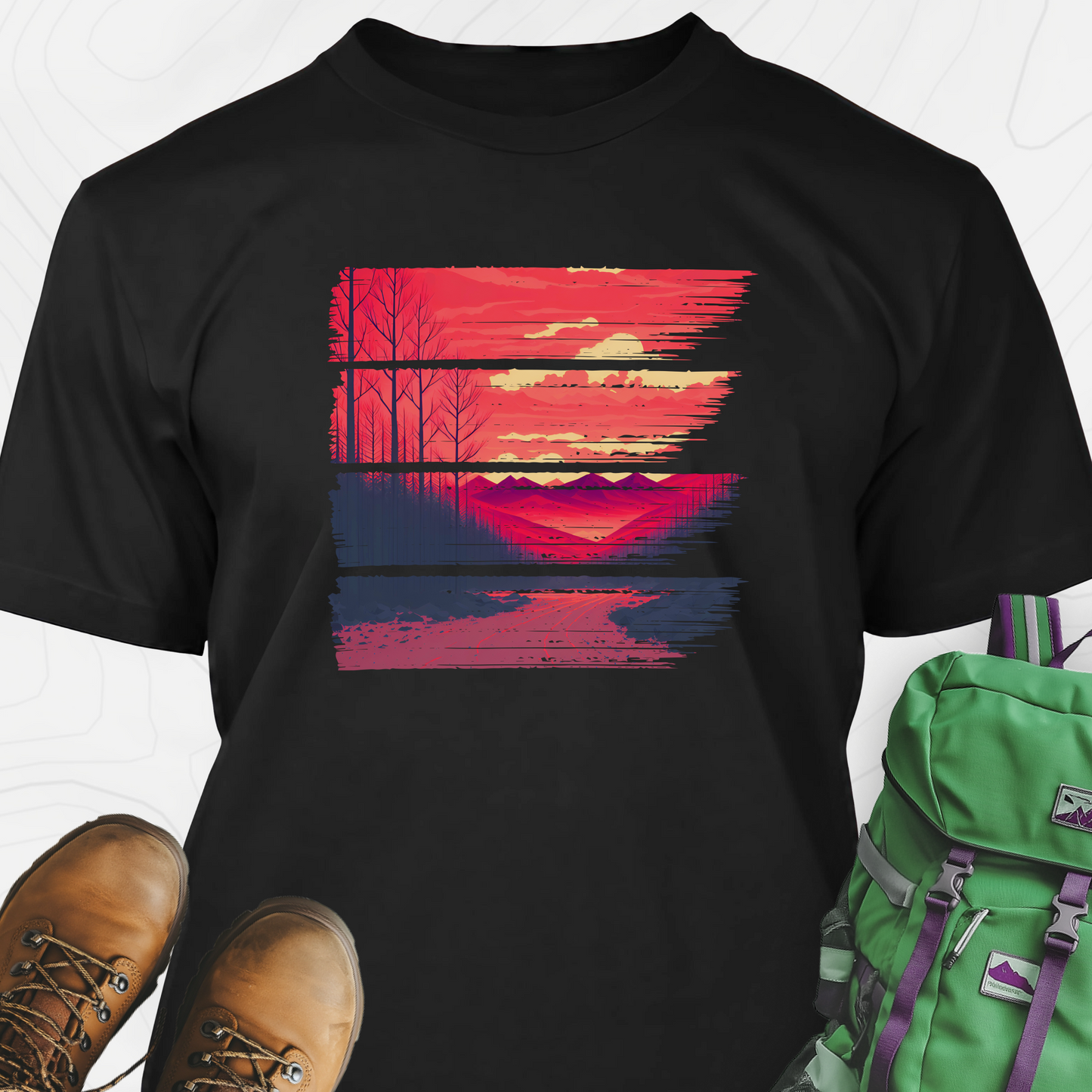 Red Sunset T-Shirt