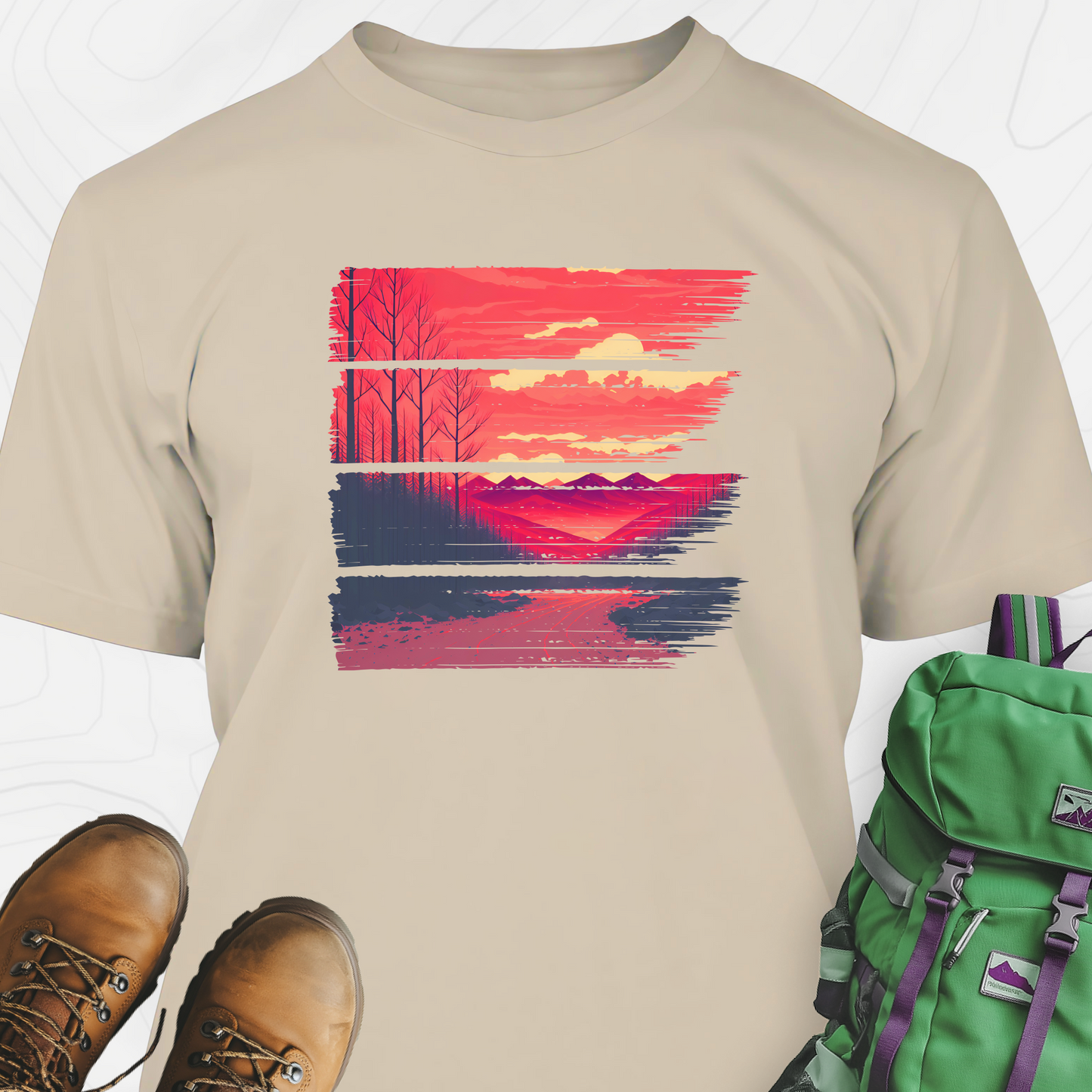 Red Sunset T-Shirt