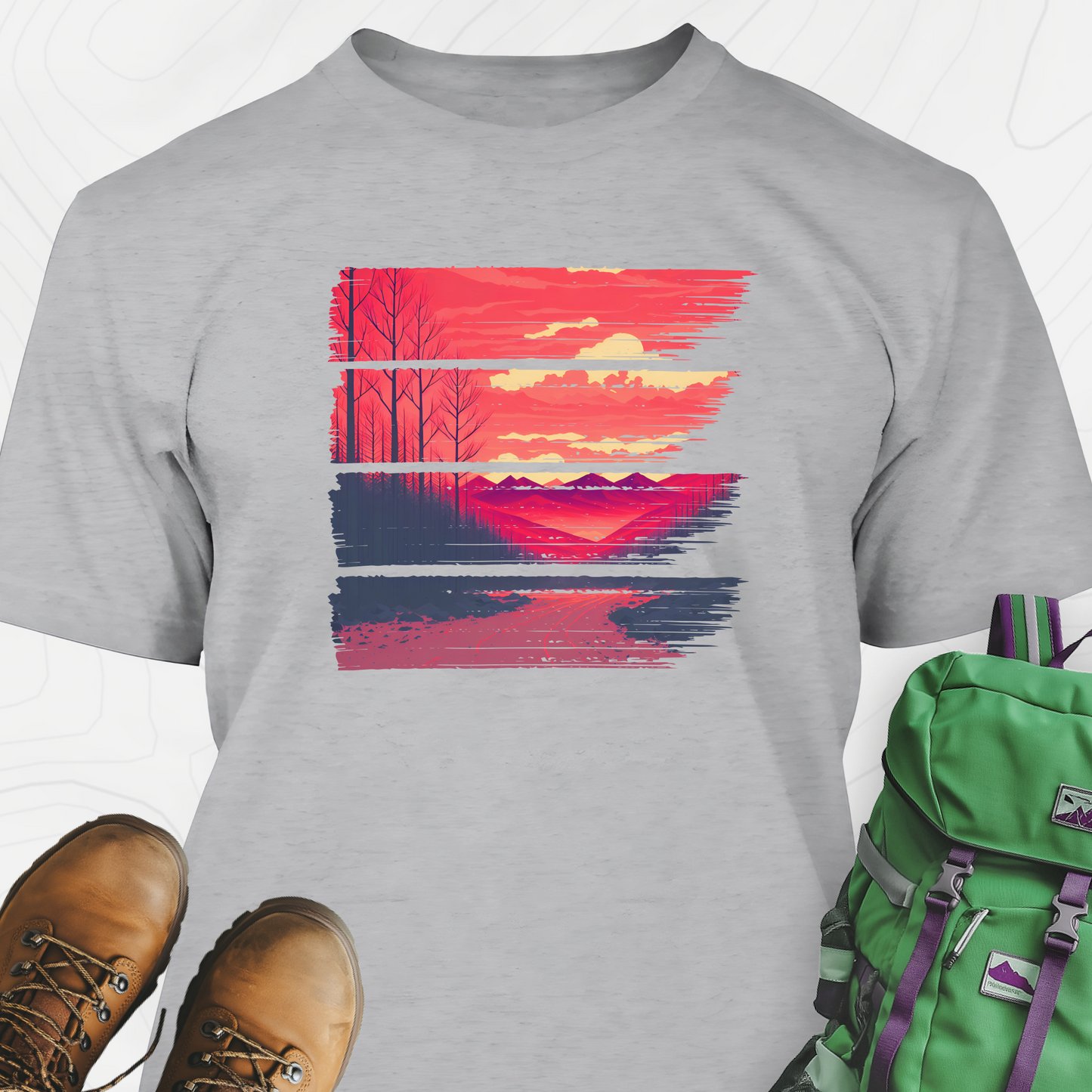 Red Sunset T-Shirt