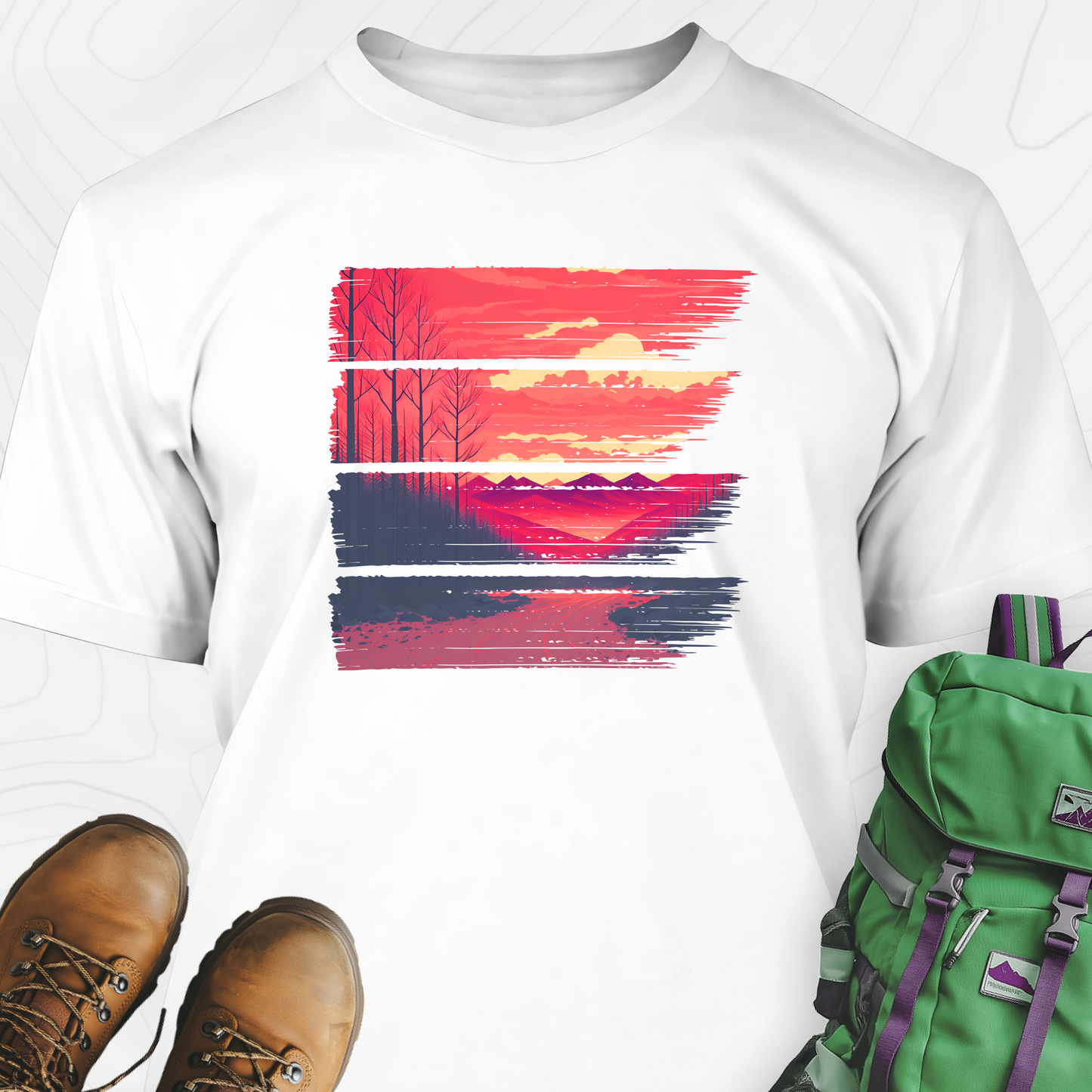 Red Sunset T-Shirt