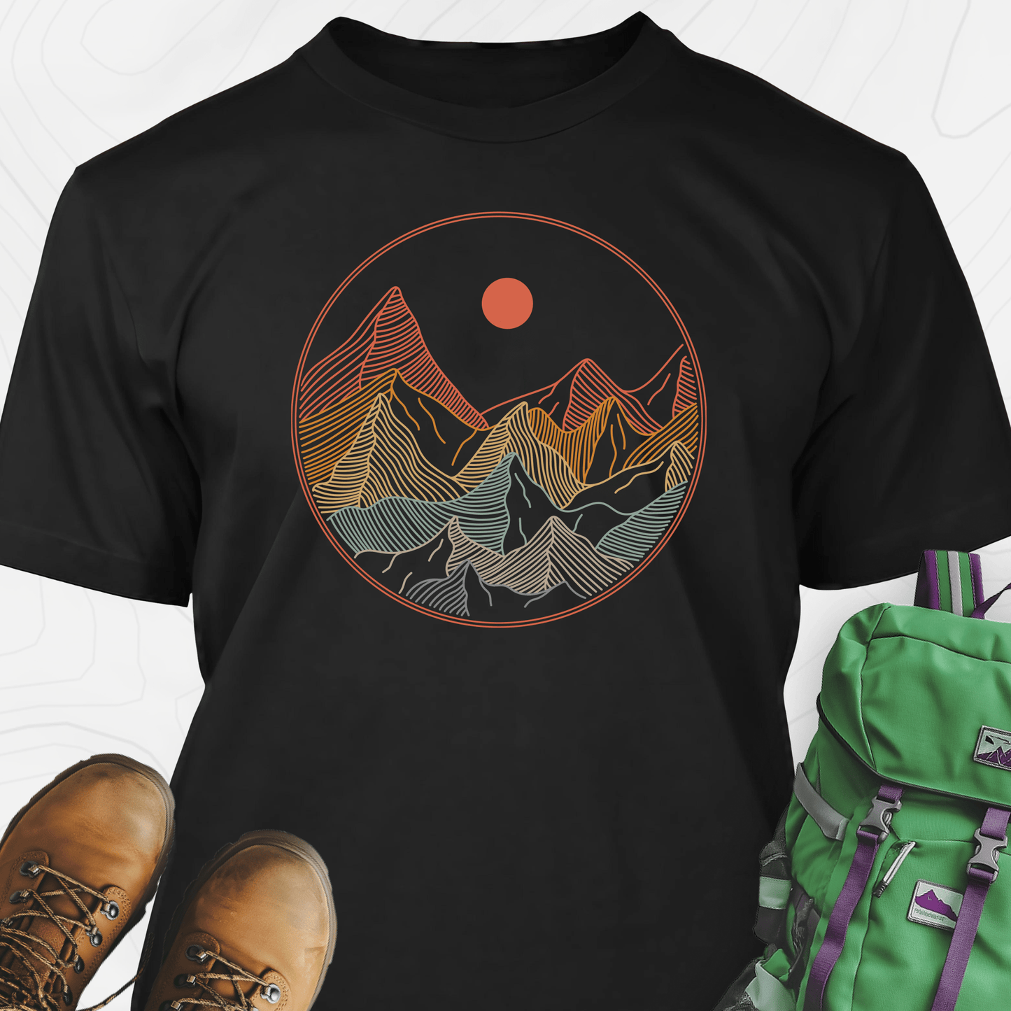 Colorful Mountains T-Shirt