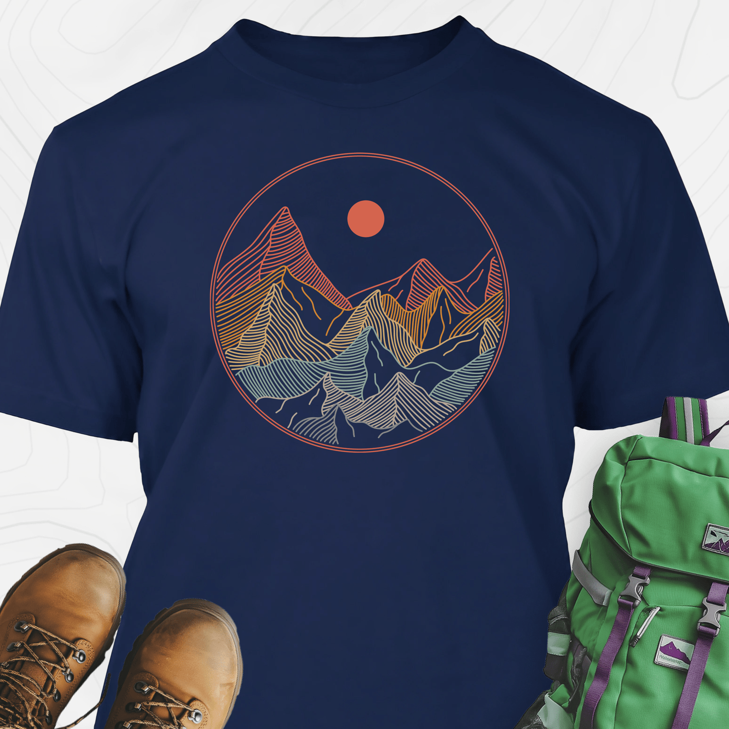 Colorful Mountains T-Shirt