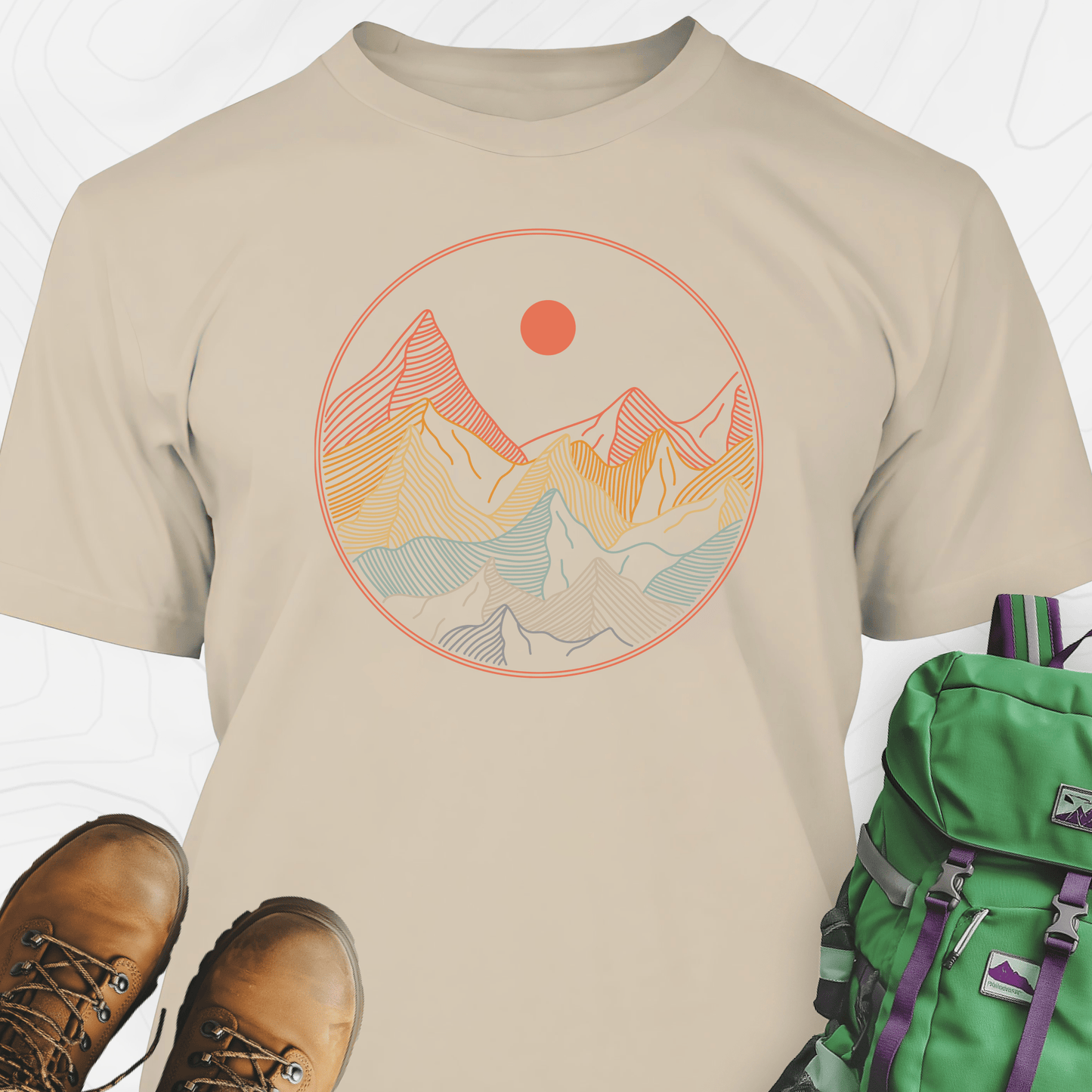 Colorful Mountains T-Shirt