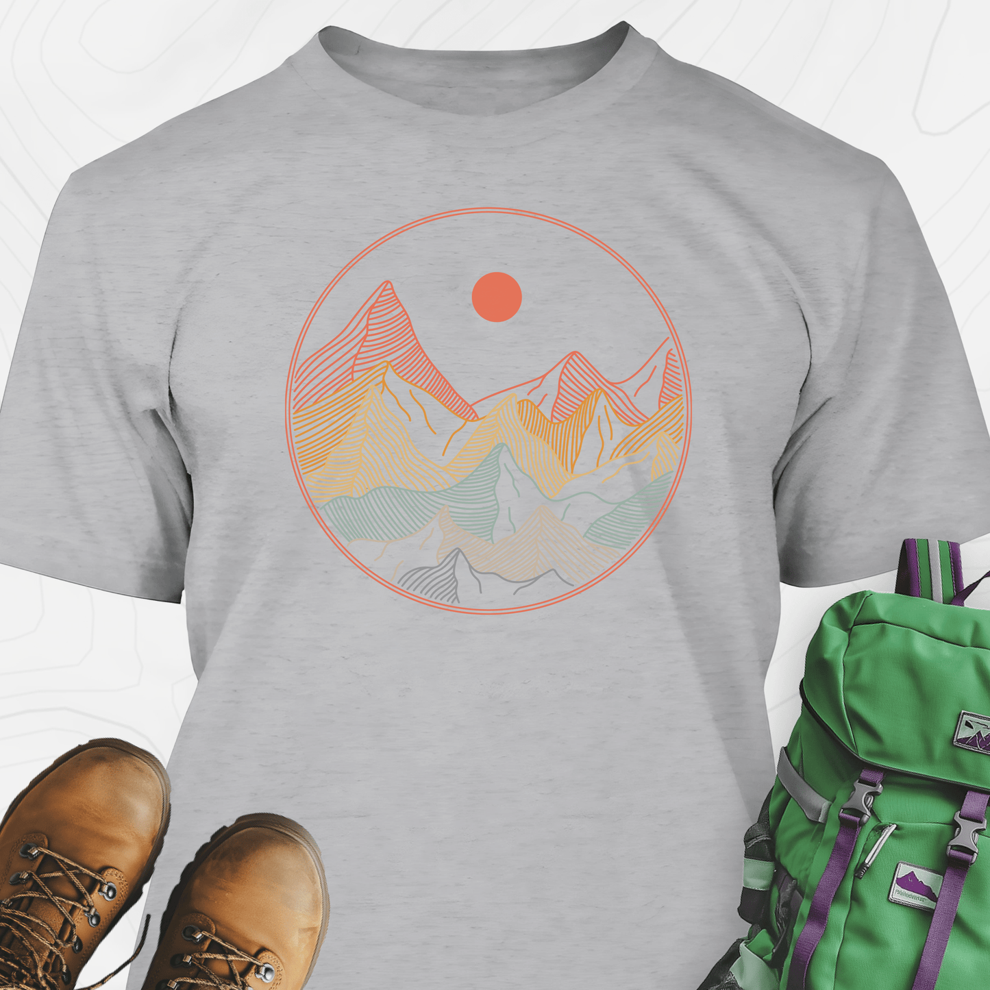 Colorful Mountains T-Shirt