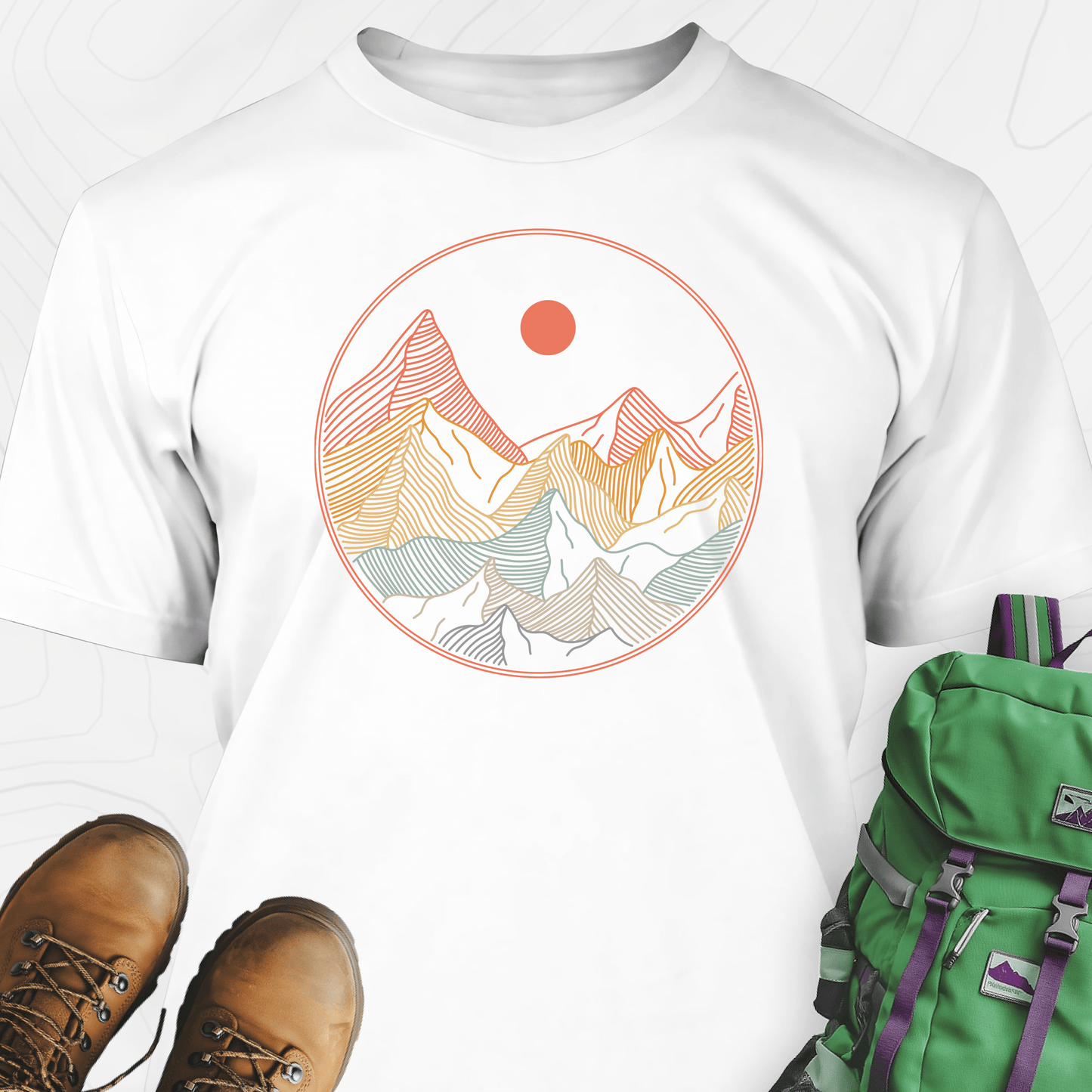 Colorful Mountains T-Shirt