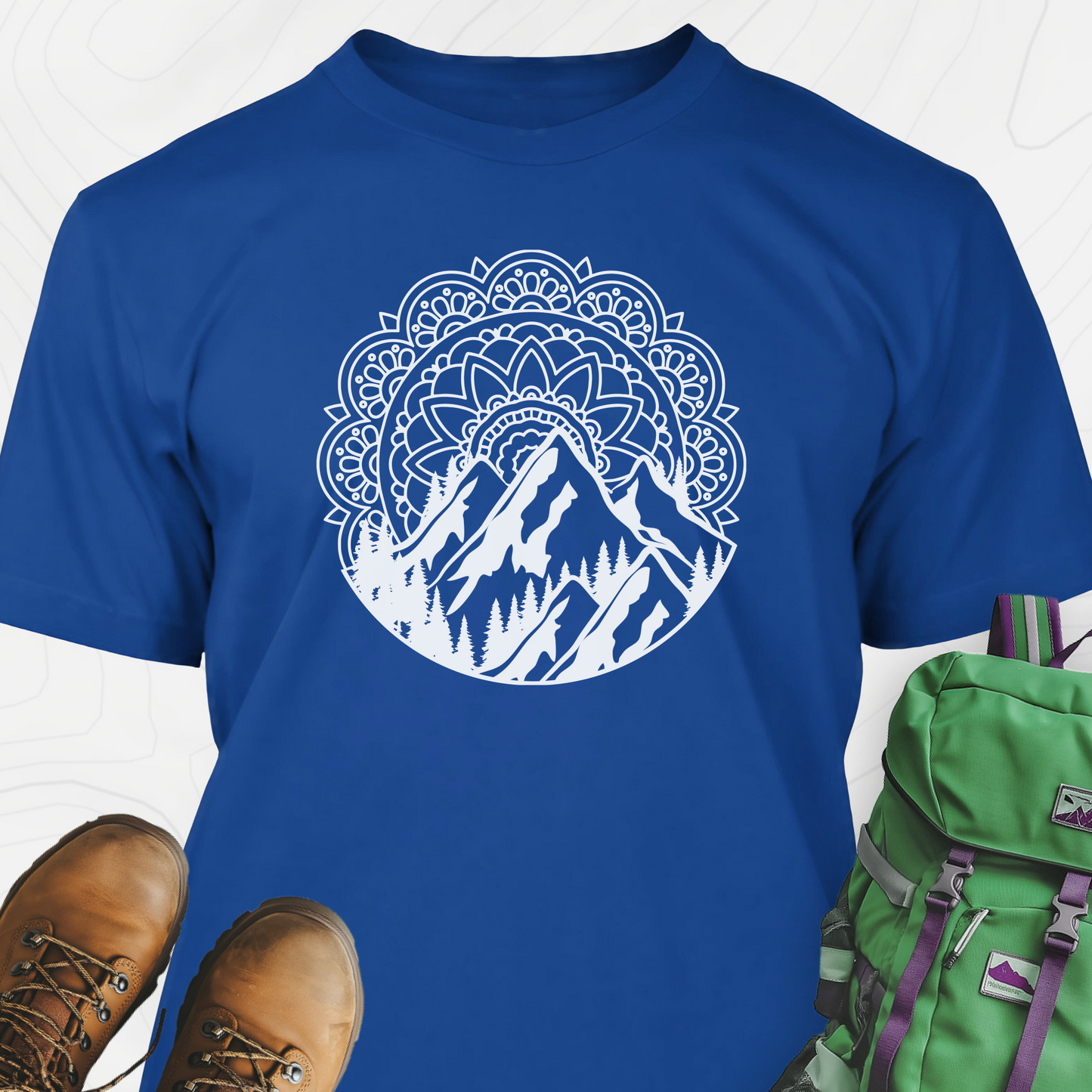 Mandala Mountains T-Shirt