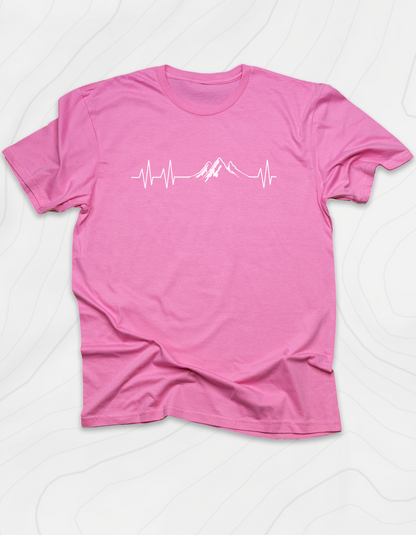 Mountains Heartbeat T-Shirt