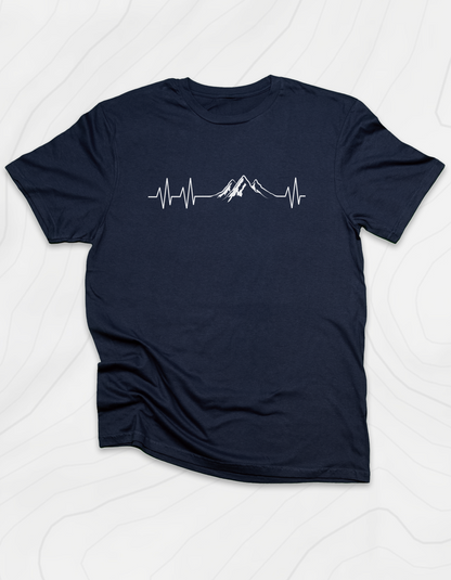 Mountains Heartbeat T-Shirt