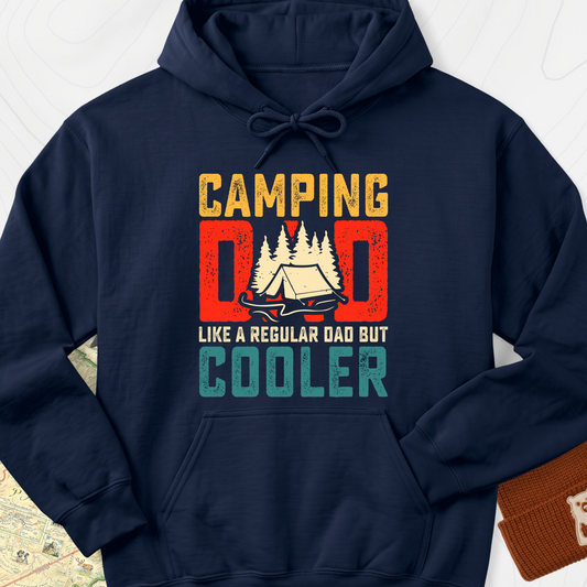 Camping Dad Hoodie - Navy
