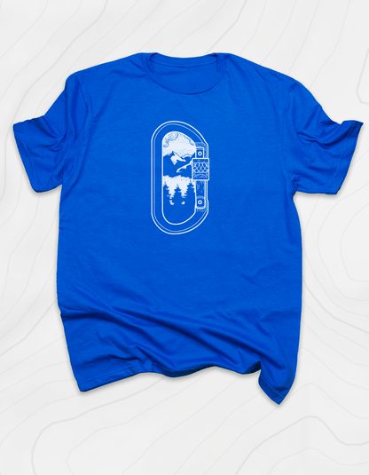 Carabiner Mountain Scene T-Shirt