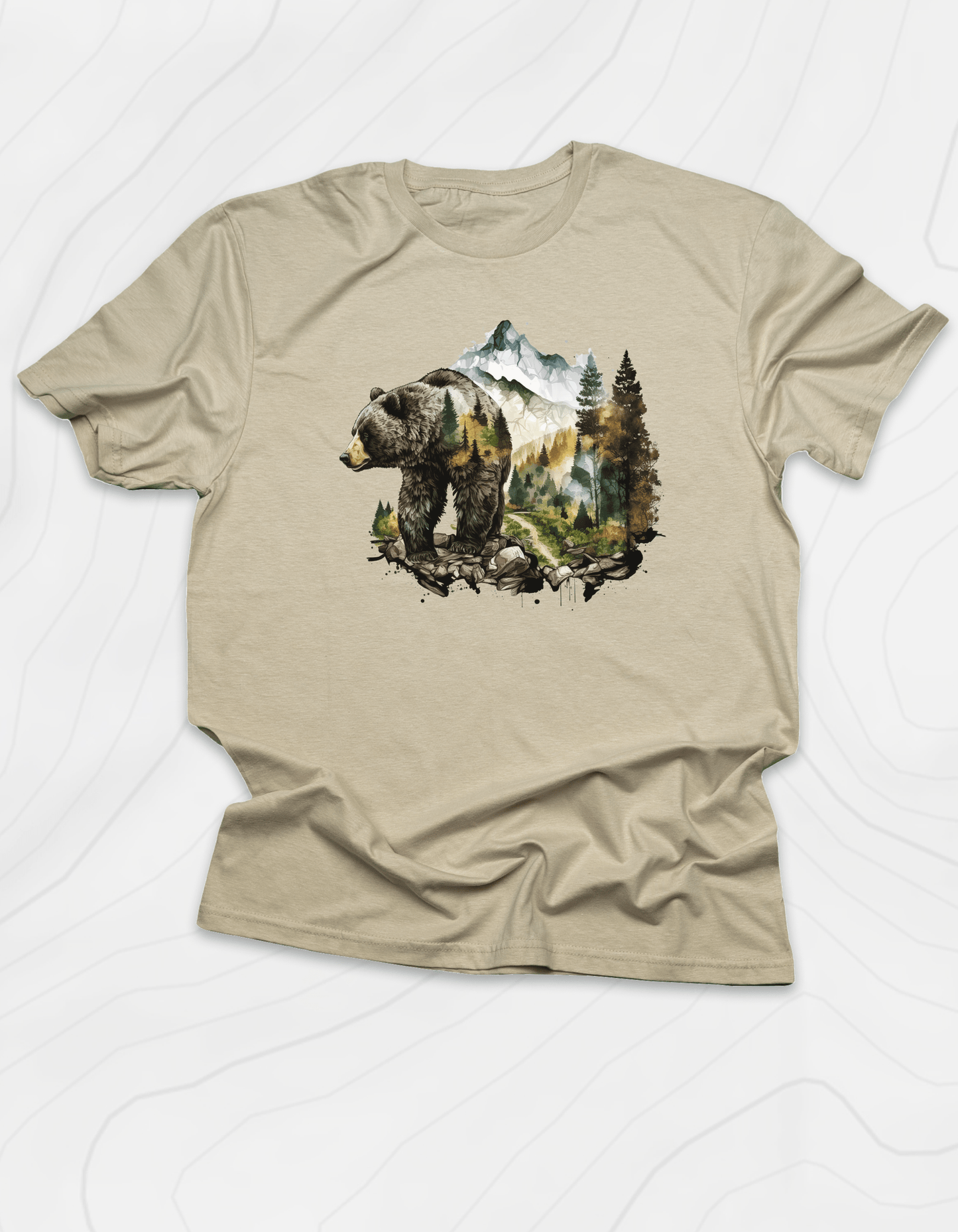 Bear In The Mountains T-Shirt