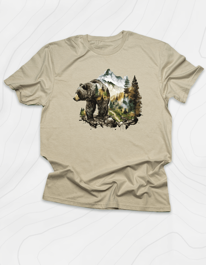 Bear In The Mountains T-Shirt