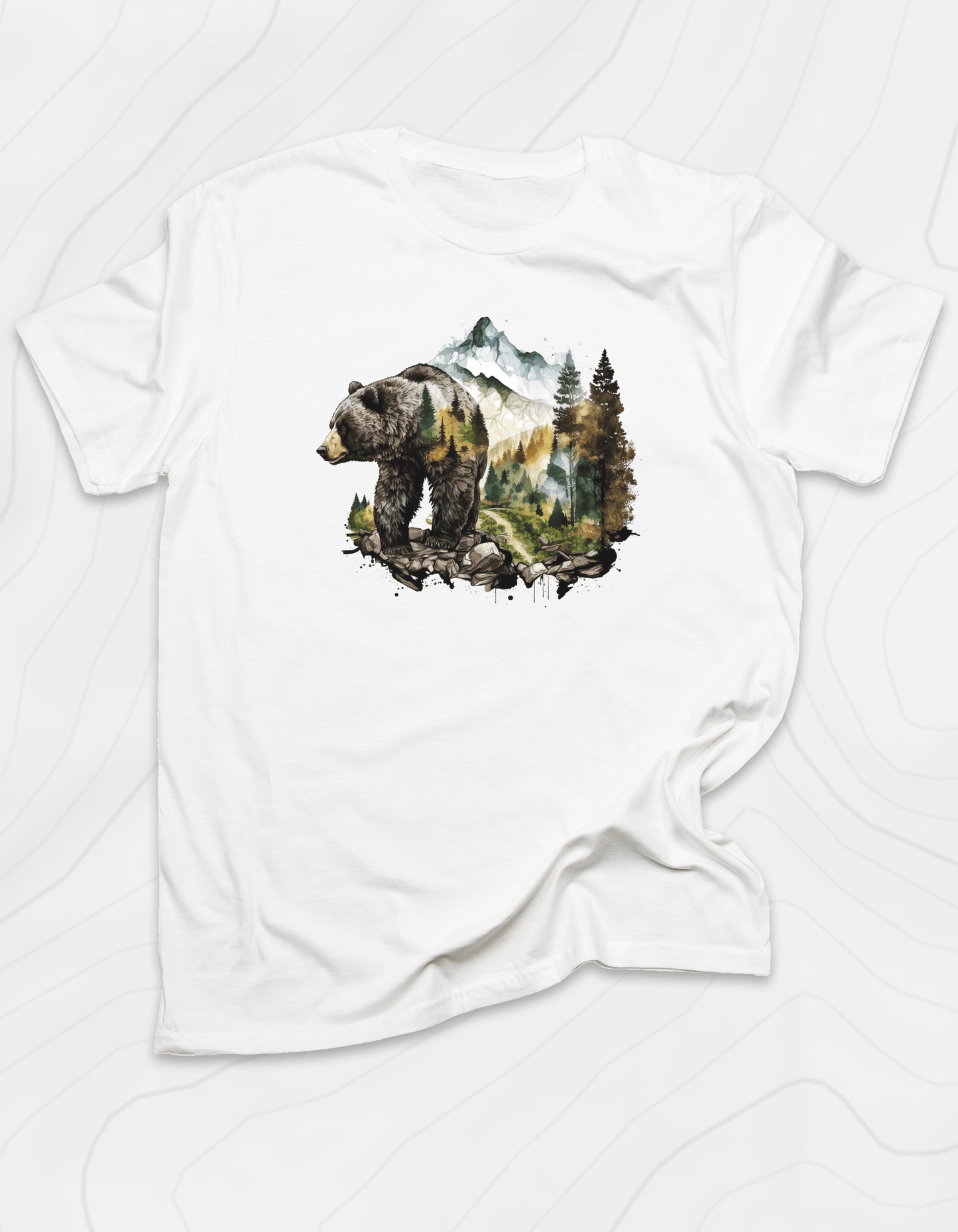 Bear In The Mountains T-Shirt