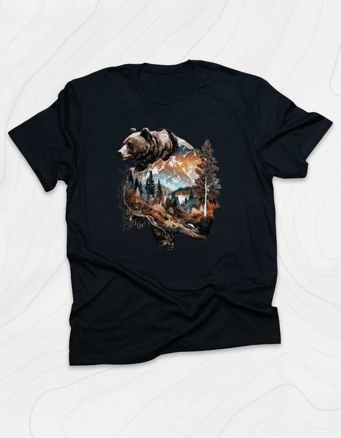 Bear In The Hills T-Shirt