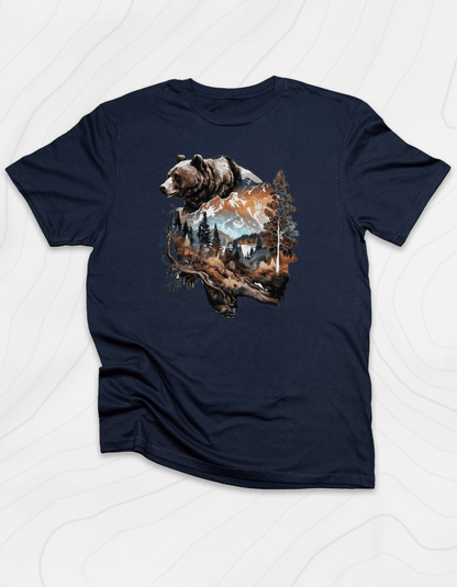 Bear In The Hills T-Shirt