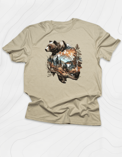 Bear In The Hills T-Shirt