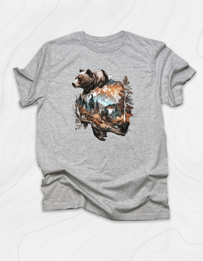 Bear In The Hills T-Shirt