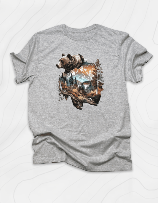 Bear In The Hills T-Shirt