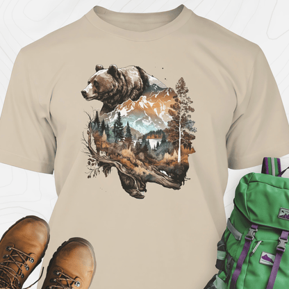 Bear In The Hills T-Shirt