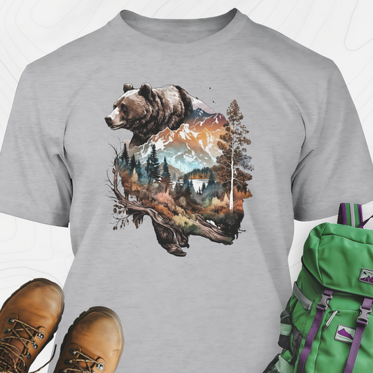 Bear In The Hills T-Shirt