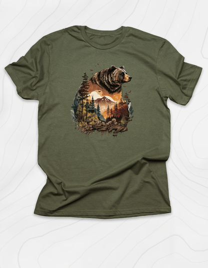 Bear In The Woods T-Shirt