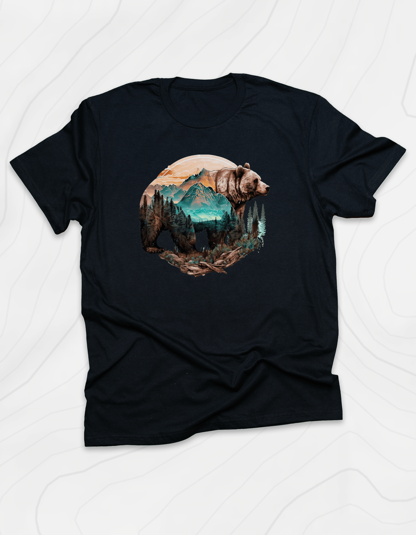 Bear In The Peaks T-Shirt