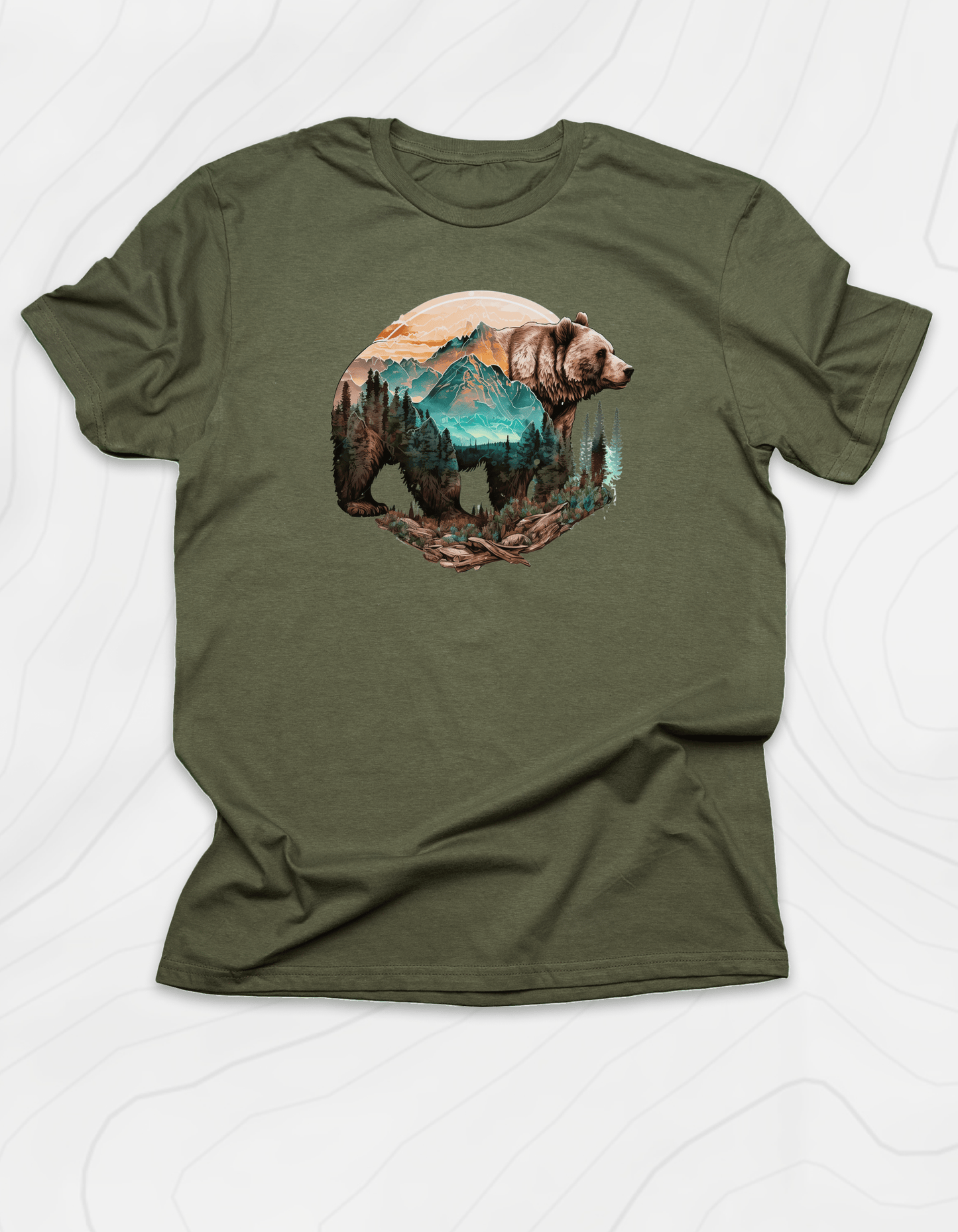 Bear In The Peaks T-Shirt