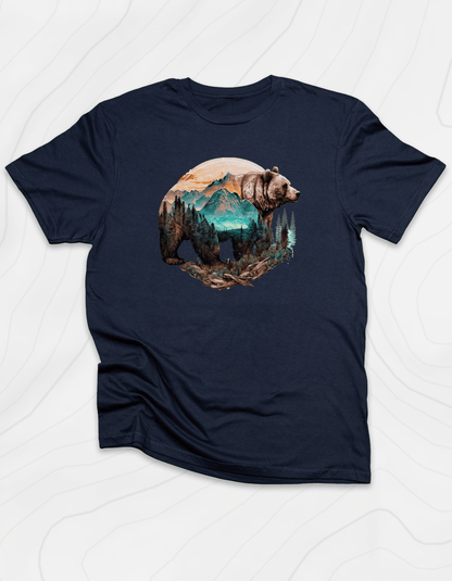 Bear In The Peaks T-Shirt