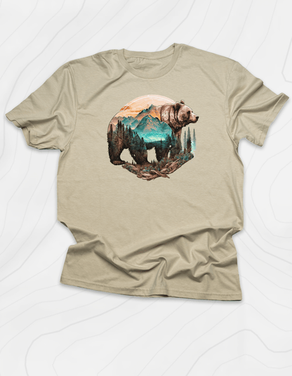 Bear In The Peaks T-Shirt