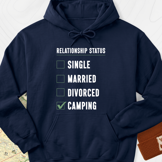 Relationship Status Hoodie - Navy