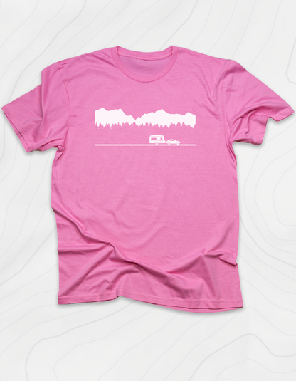 Trailer in the Mountains T-Shirt