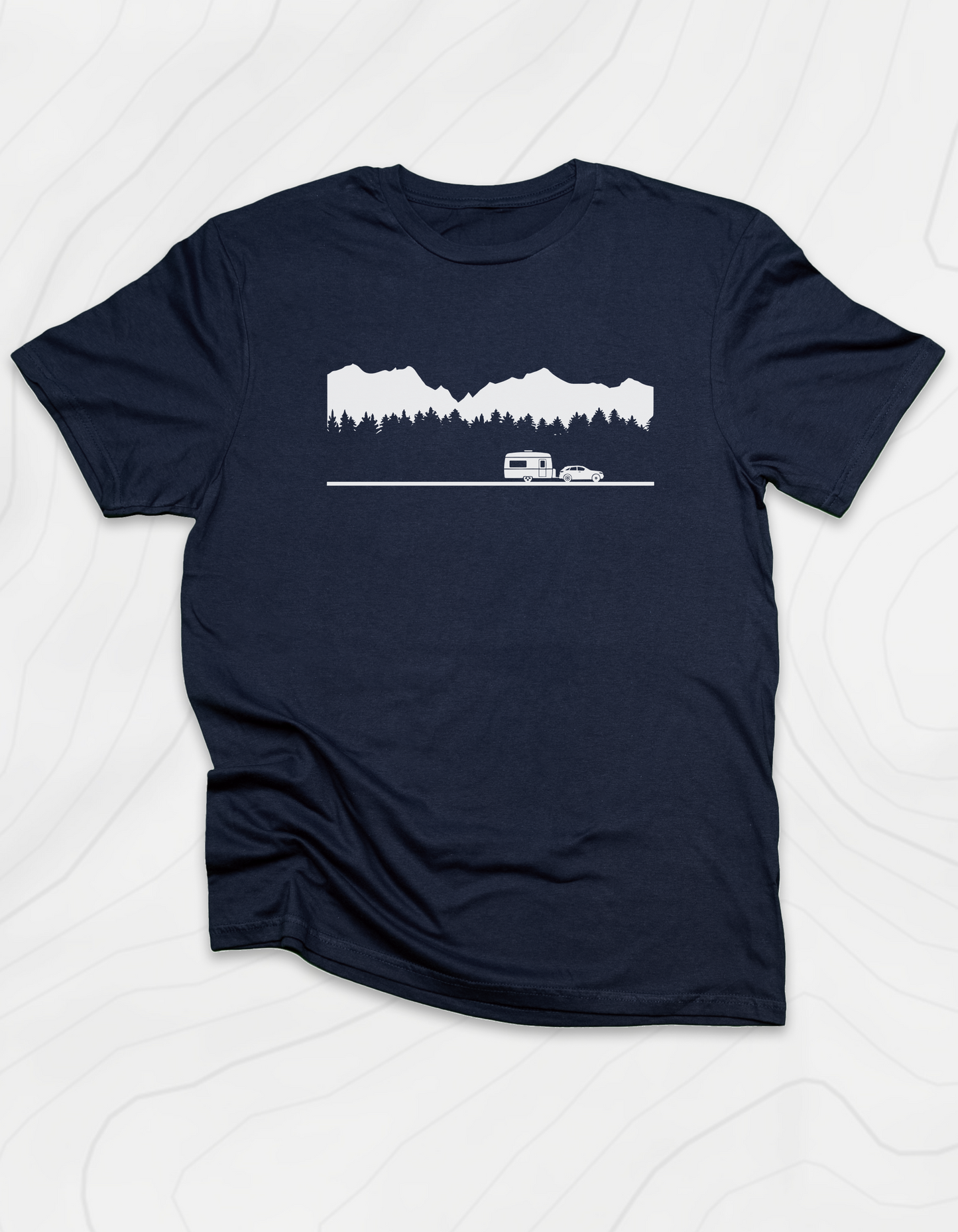 Trailer in the Mountains T-Shirt