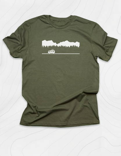 Motorhome in the Mountains T-Shirt