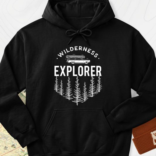 Wilderness Explorer Hoodie - Black
