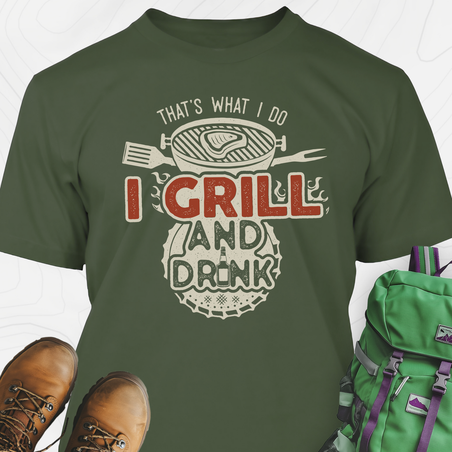 I Grill and Drink T-Shirt