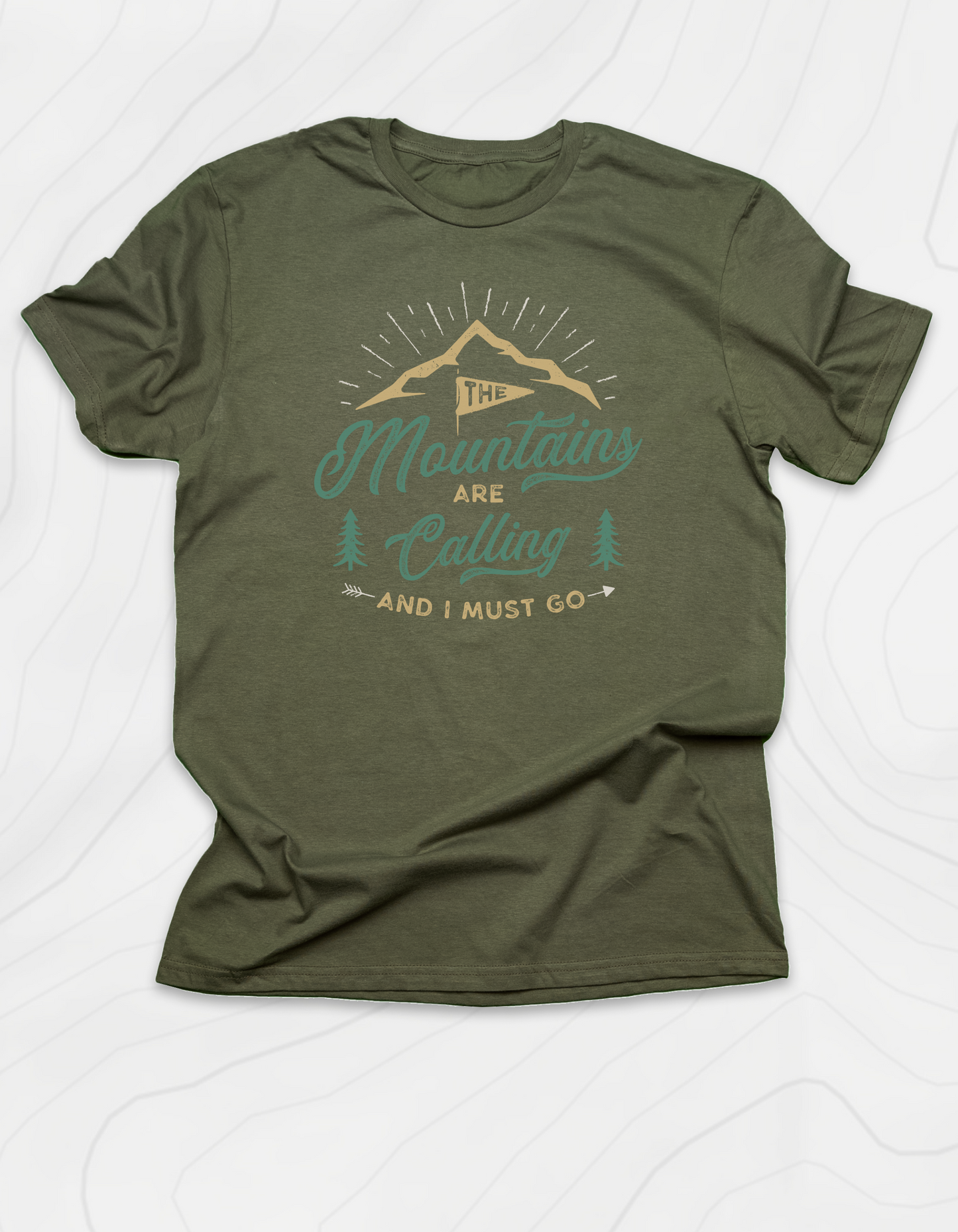 The Mountains are Calling T-Shirt