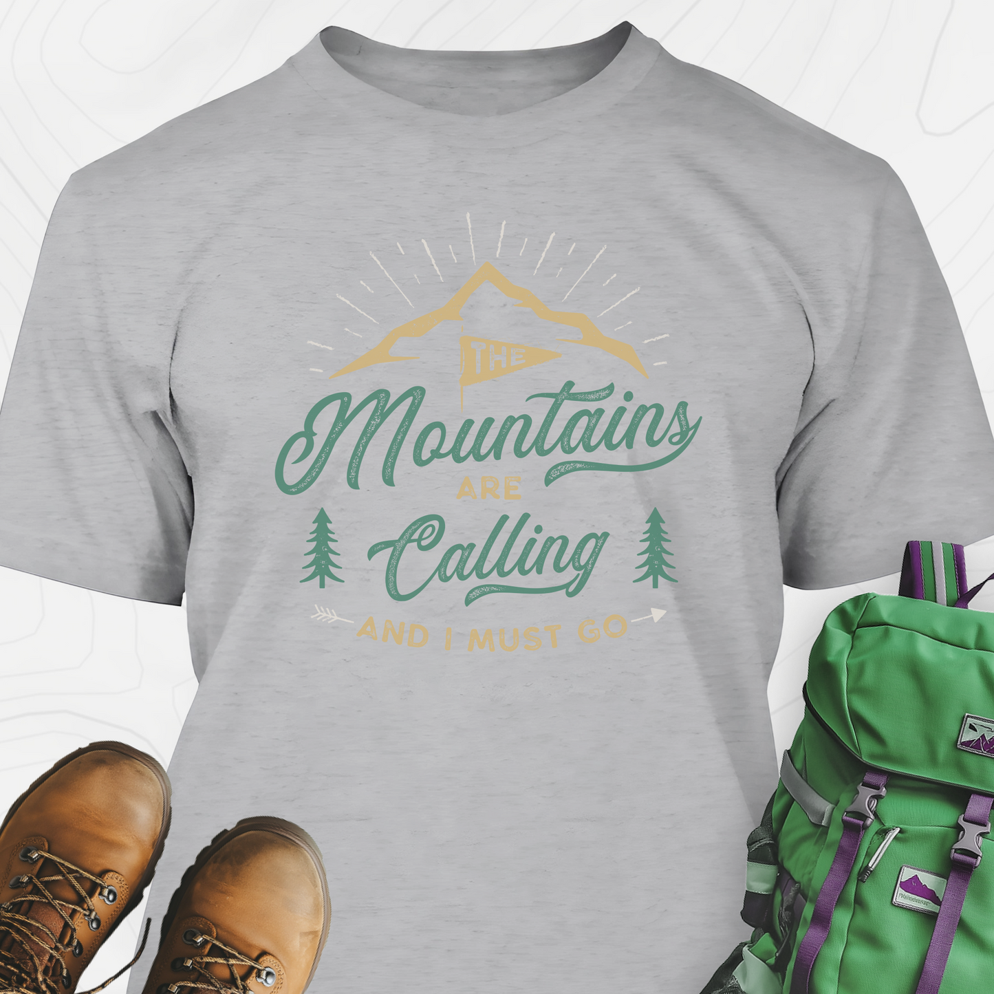 The Mountains are Calling T-Shirt