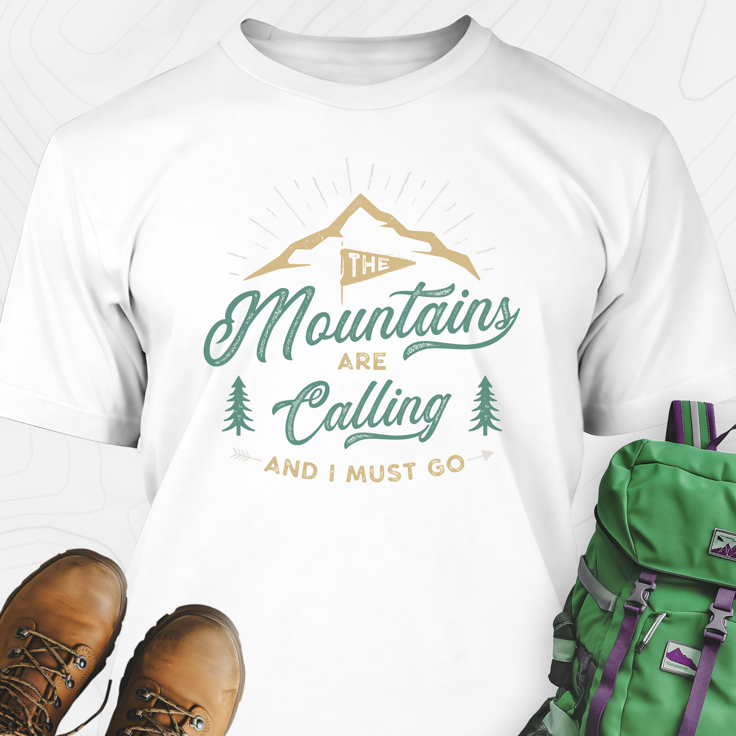 The Mountains are Calling T-Shirt