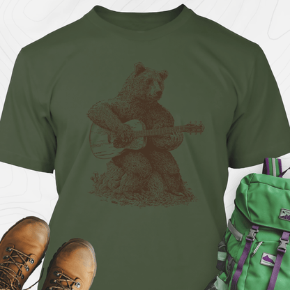 Bear Guitar T-Shirt
