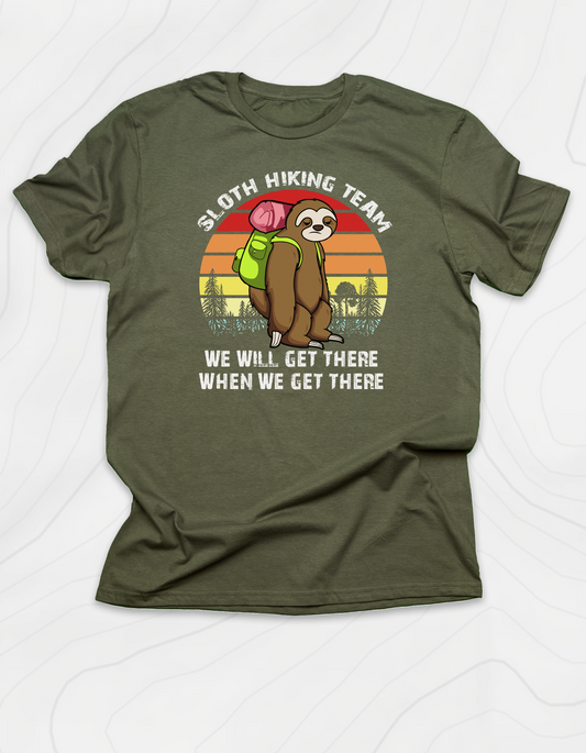 Sloth Hiking Team T-Shirt